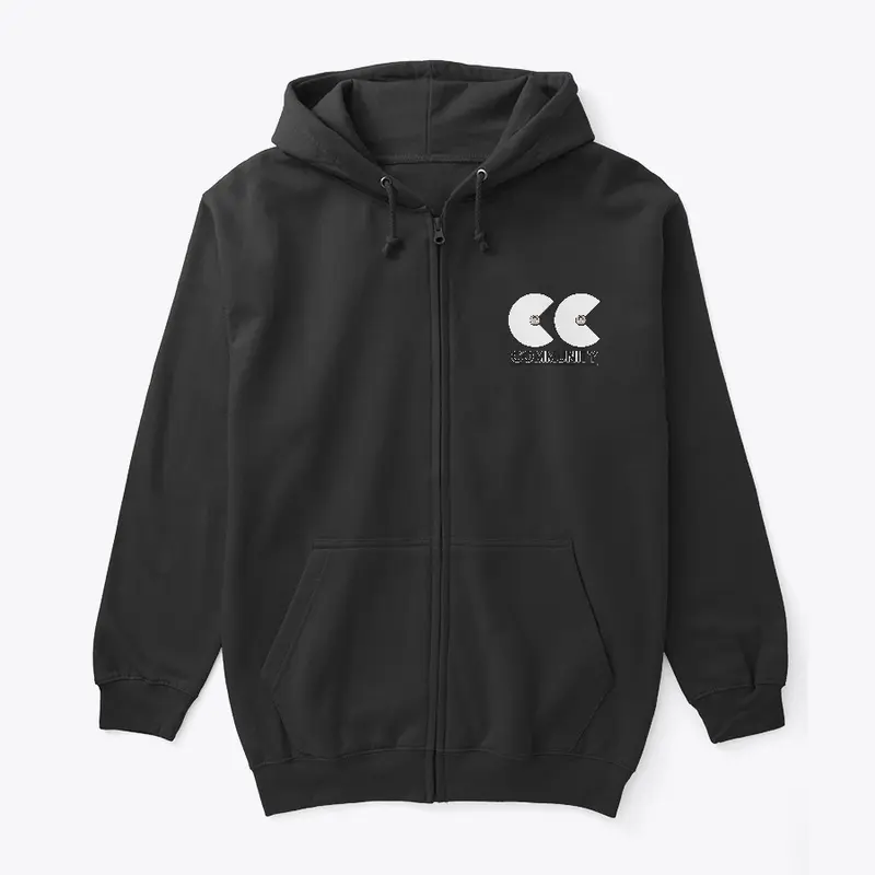 "CC Community" Zippered Hoodie